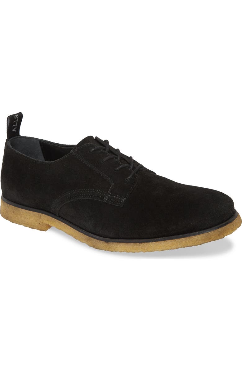 AllSaints Leigh Plain Toe Derby, Main, color,