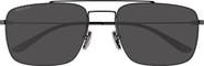 Gucci 59mm Gradient Rectangular Sunglasses