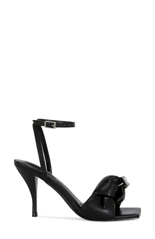 Azalea Wang Jiselle Ankle Strap Sandal In Black