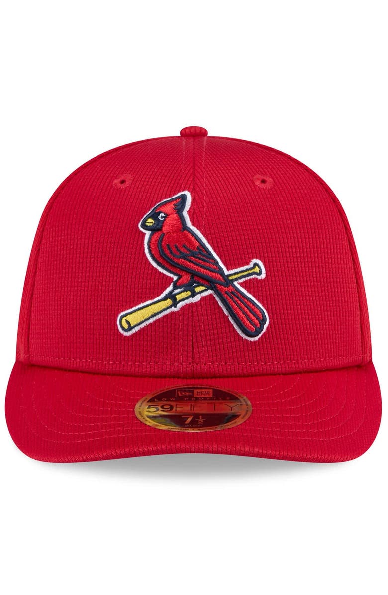 New Era Men's New Era Red St. Louis Cardinals 2025 Spring Training Low Profile 59FIFTY Fitted Hat, Alternate, color, Red