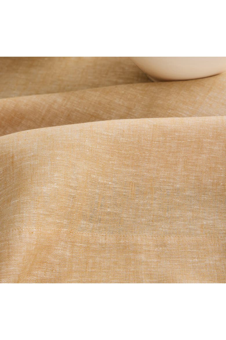 Linen Table Runner - Athena, Alternate, color, Golden Nugget