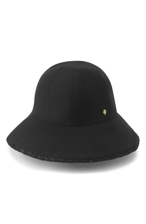 Lamassu Cotton & Raffia Bucket Hat