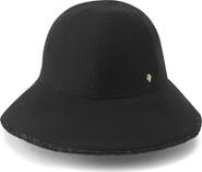 Helen Kaminski Lamassu Cotton & Raffia Bucket Hat