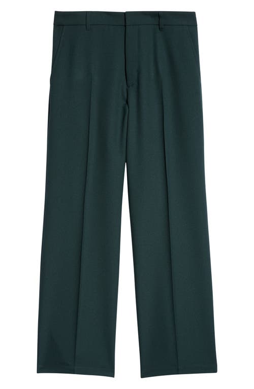 Stockholm Surfboard Club Sune Bootcut Pants In Forest Green