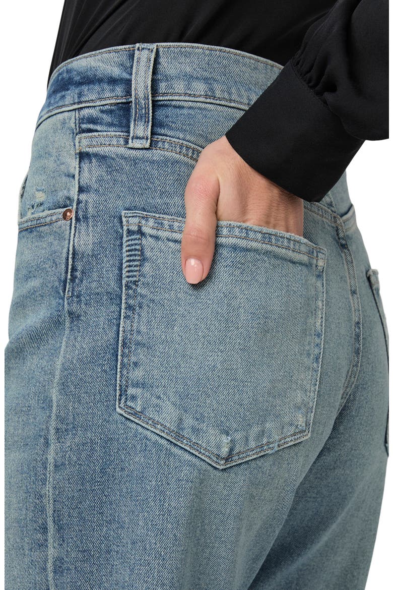 Sawyer High Waist Straight Leg Jeans, Alternate, color, VANDA DISTRESSED