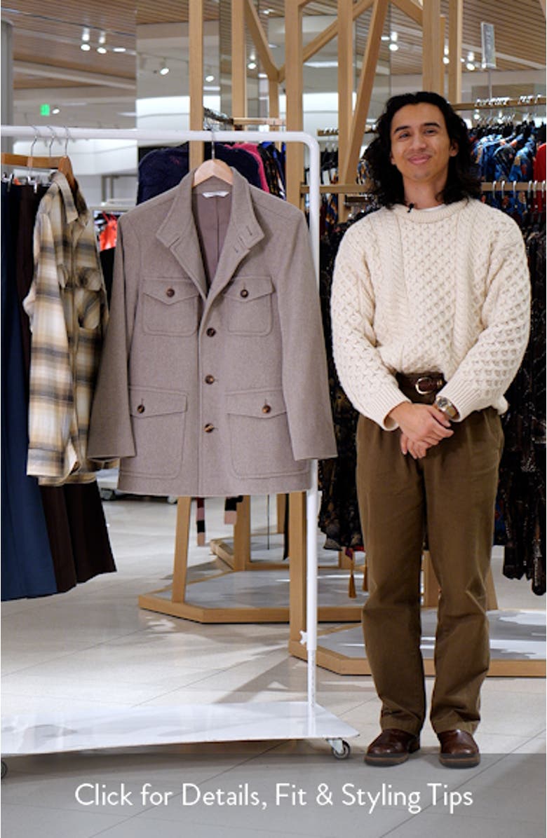 Ernst Wool Field Jacket, sales video thumbnail