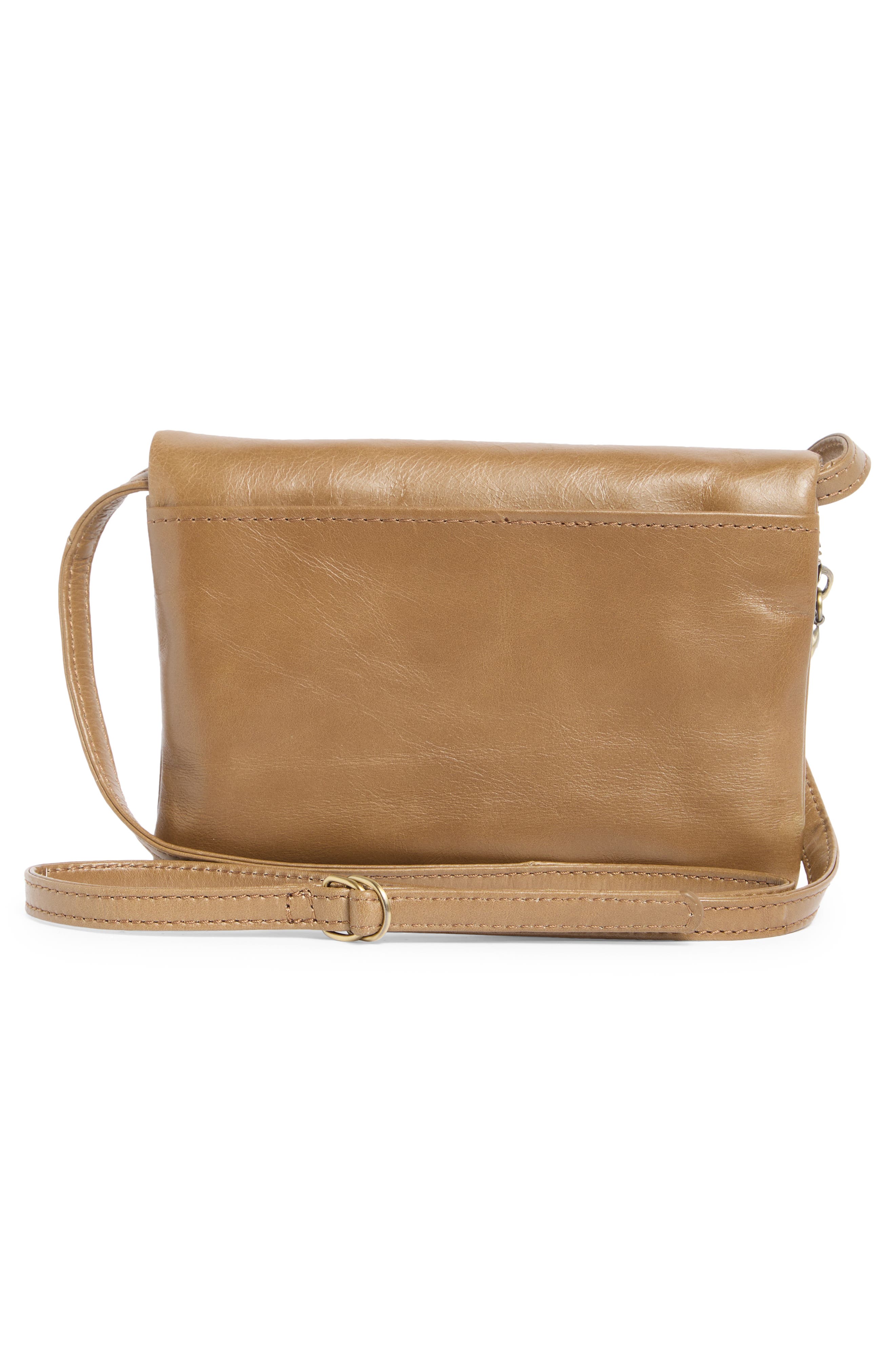 HOBO Wink Leather Crossbody Bag, Alternate, color, Mink