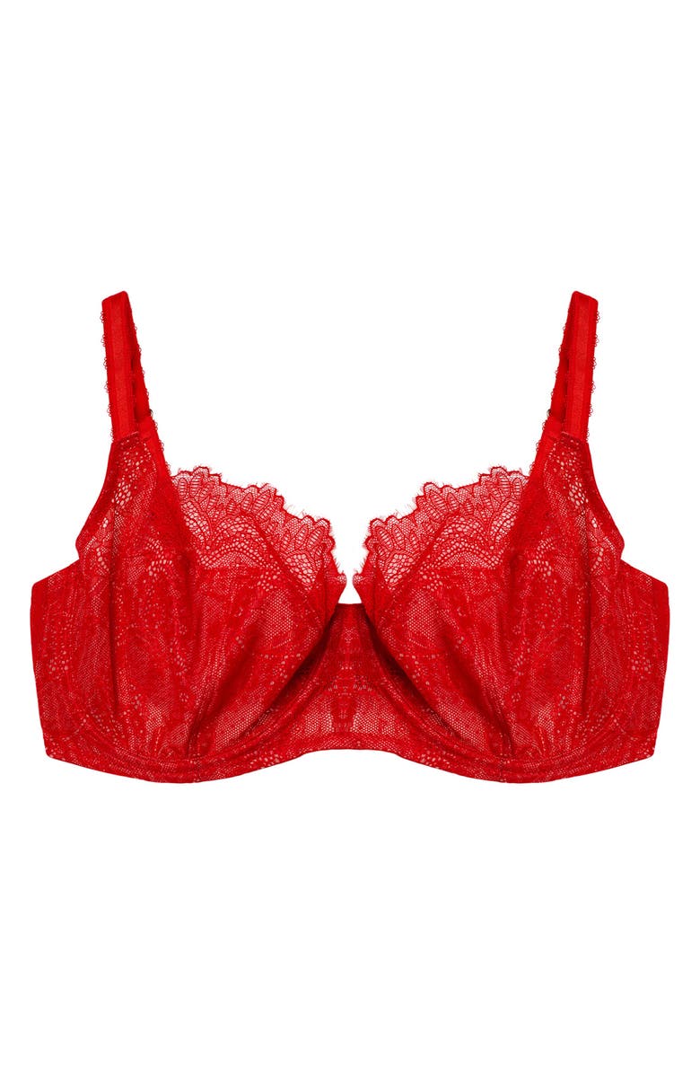 Deja Day Rosalyn Full Coverage Underwire Balconette Bra, Alternate, color,