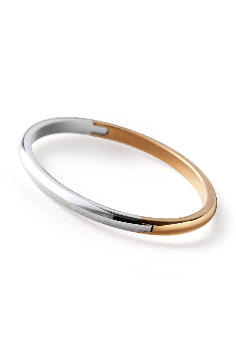 Remi Two-Tone Bangle, Main, color, TWO-TONE