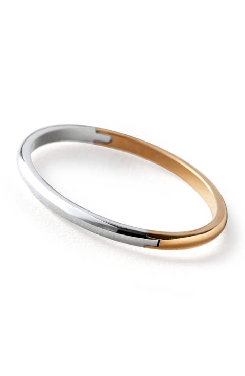 Remi Two-Tone Bangle