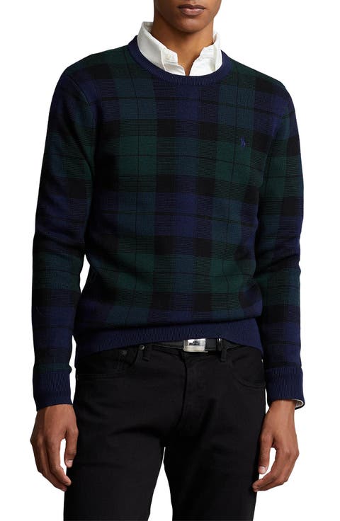 Plaid Wool Sweater