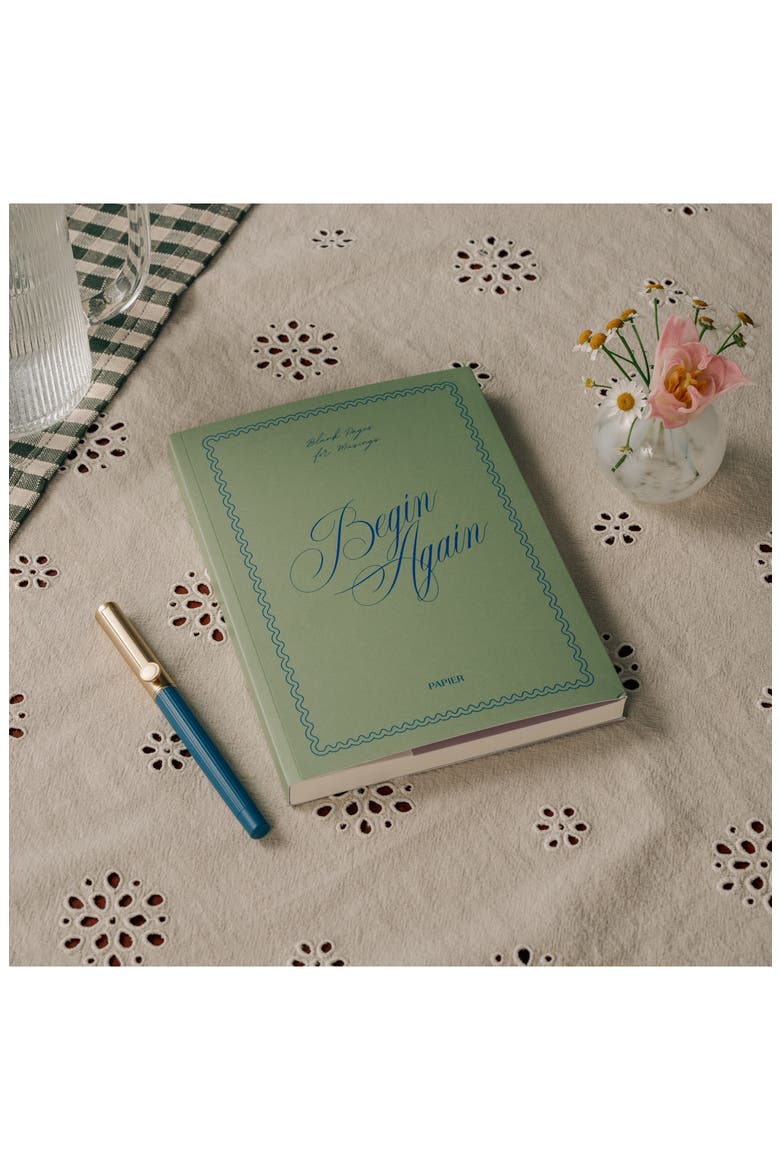Begin Again Softcover Lined Notebook, Alternate, color, NO COLOR