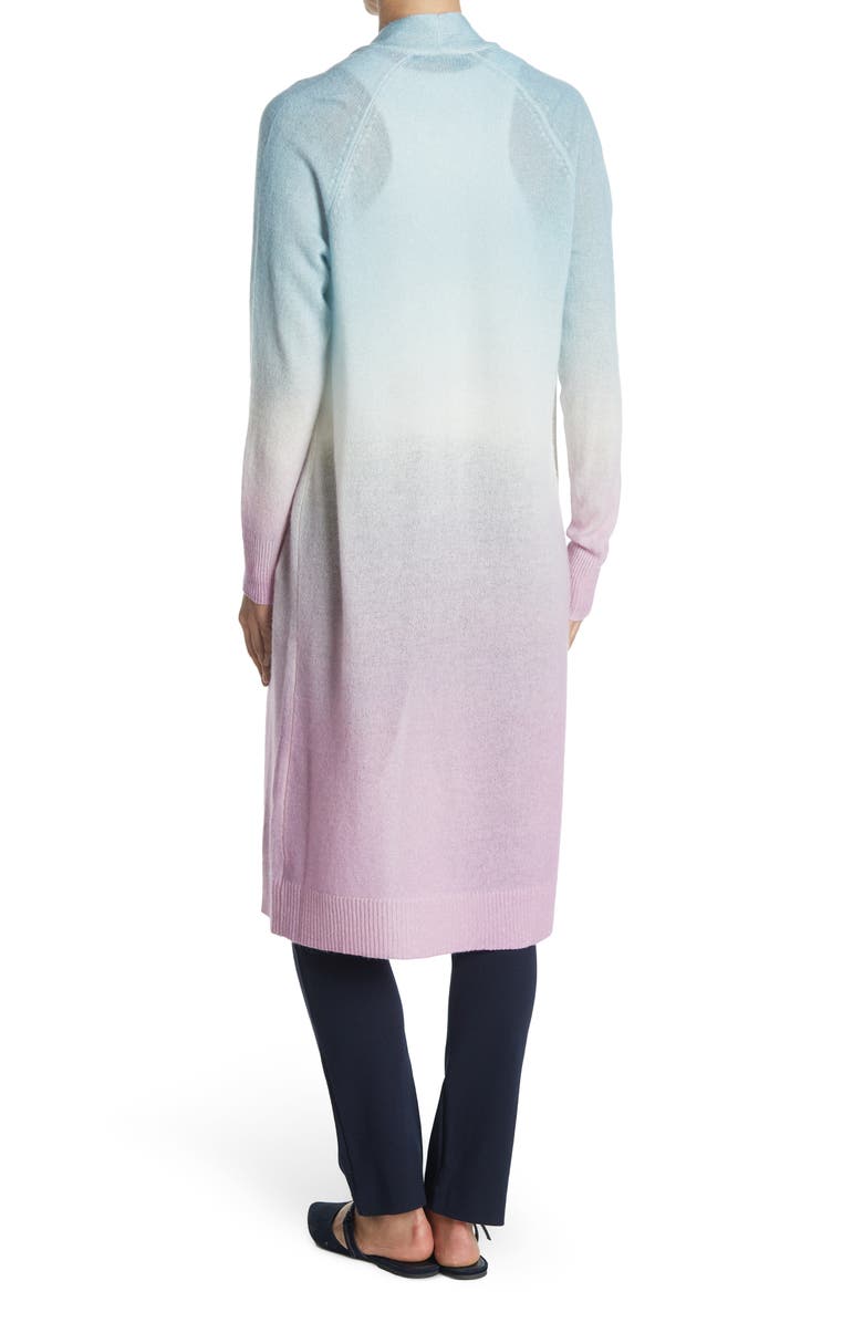 360 CASHMERE Suki Dip Dye Open Front Cashmere Cardigan, Alternate, color,
