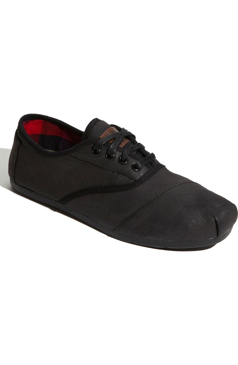 TOMS 'Cordones' Waxed Canvas Sneaker, Main, color,