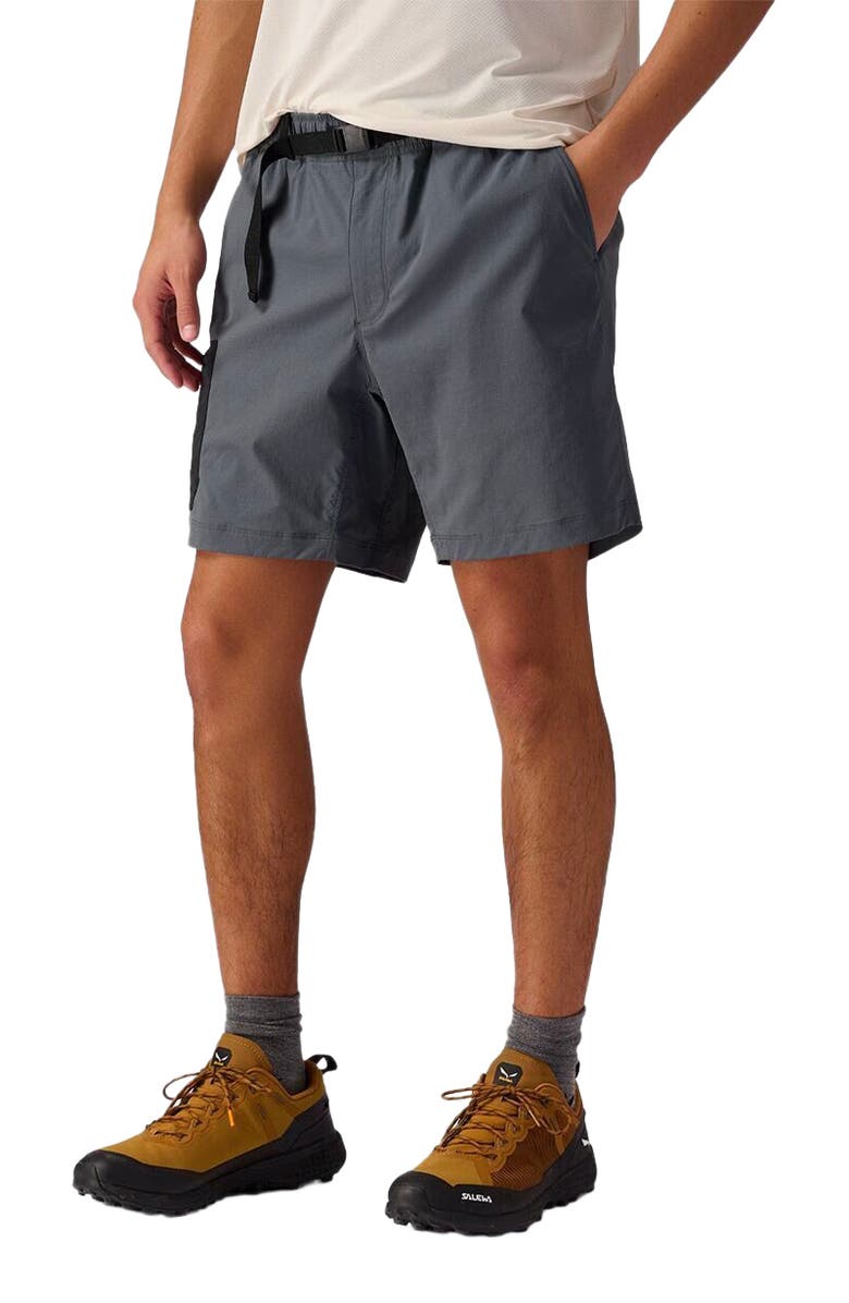 Backcountry Wasatch Ripstop Short - Men's, Alternate, color, Turbulence/Black
