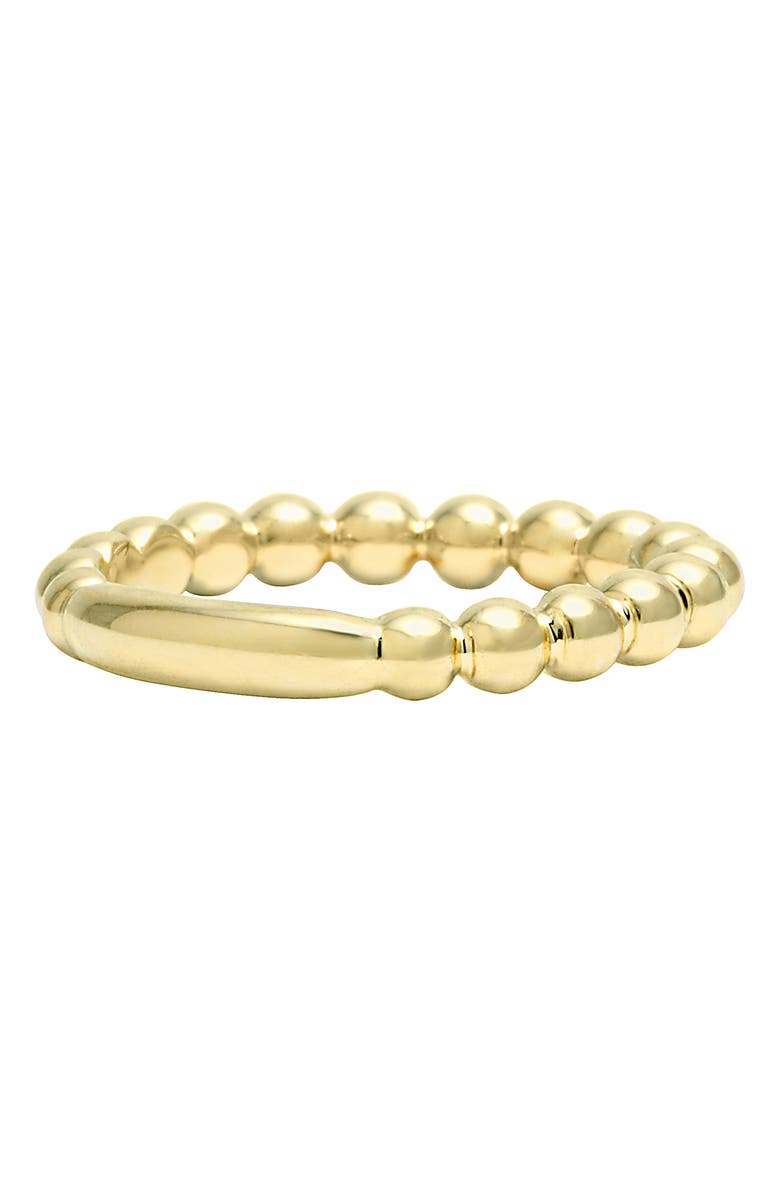 LAGOS Caviar Stack Ring, Alternate, color, Gold