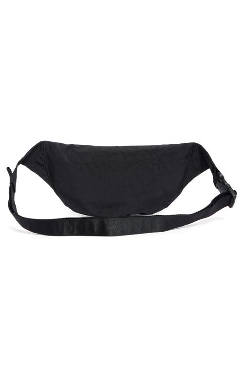 Baggu Crescent Fanny Pack In Black