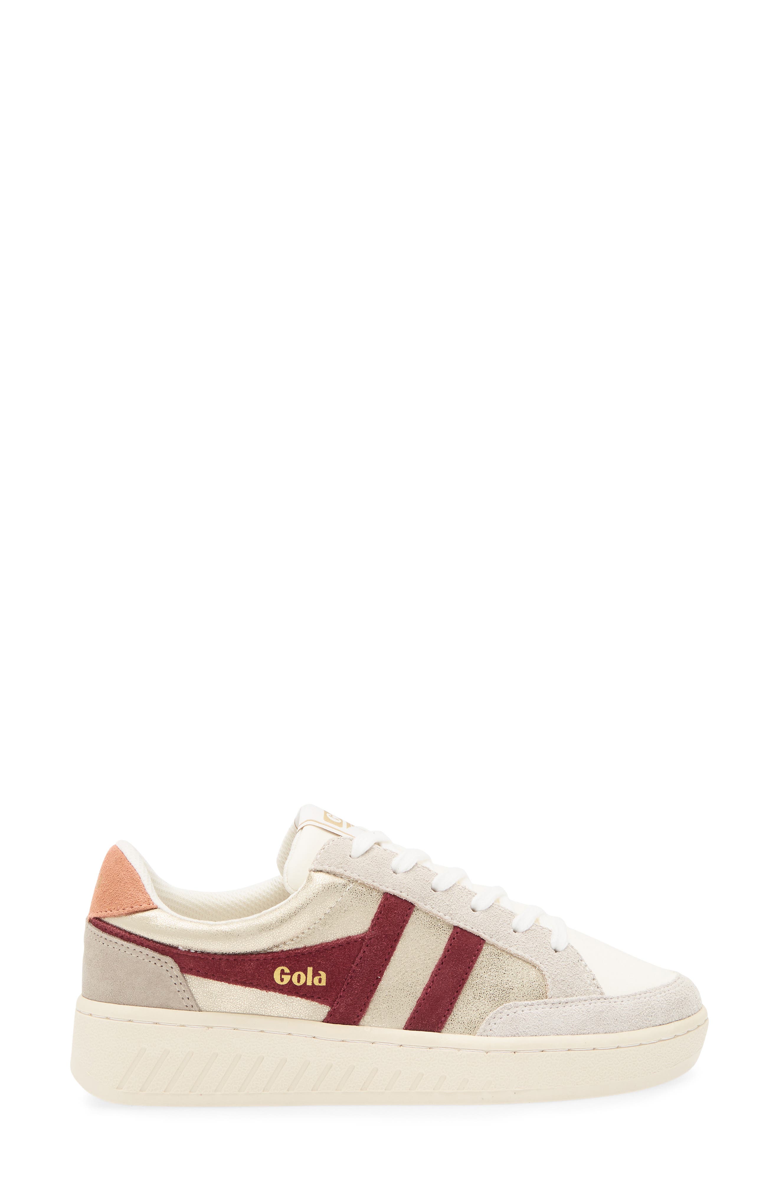 Gola Super Slam Blaze Sneaker, Alternate, color, Gold/ Cerise/ Terracotta