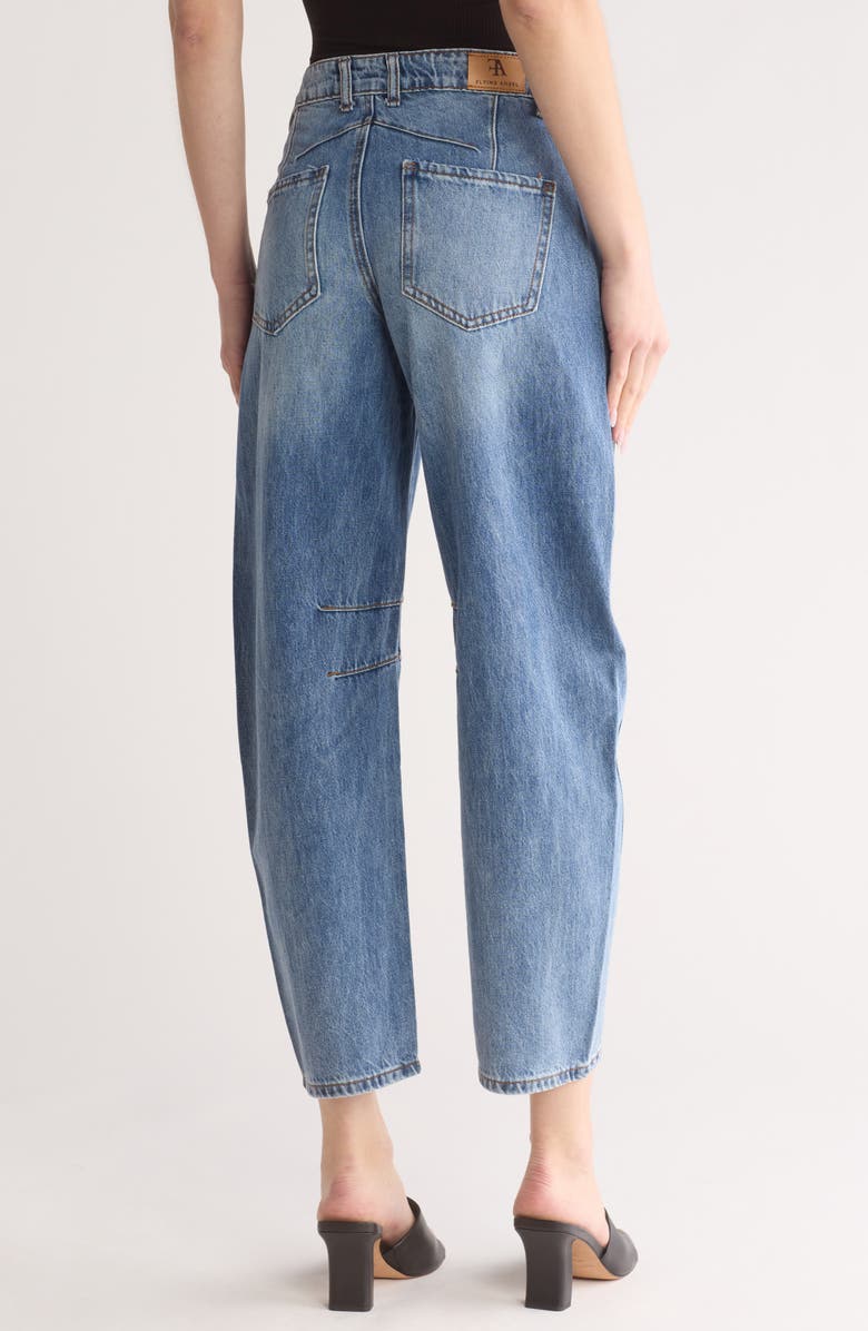 FLYING ANGEL Barrel Nonstretch Denim Jeans, Alternate, color, Medium Dark Wash