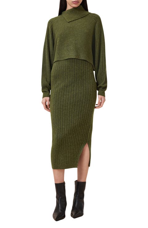 Margetta Long Sleeve Sweater & Dress Set