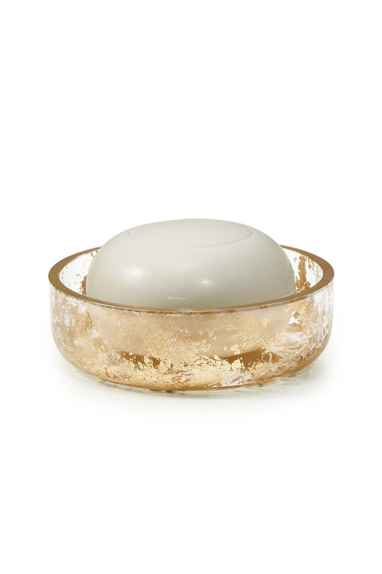 Lydia Gold Soap Dish, Main, color, GOLD