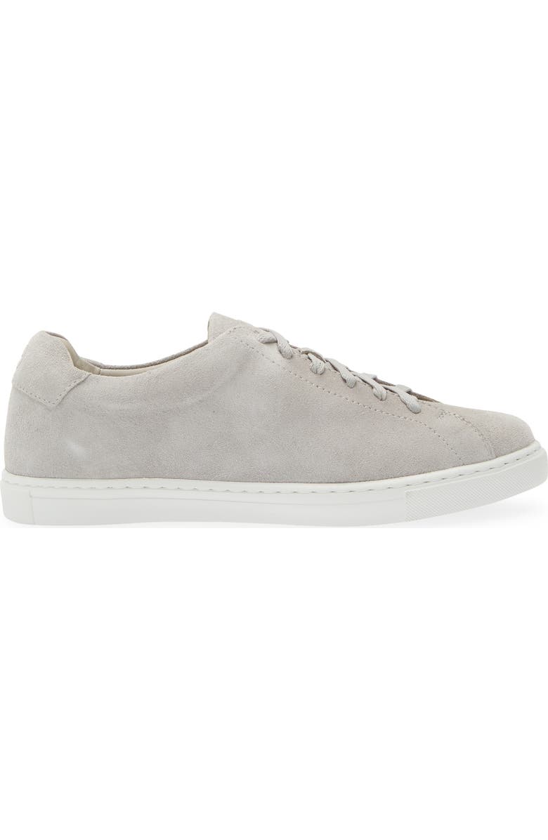 Peter Millar Vantage Lite Suede Sneaker, Alternate, color, Pearl Grey