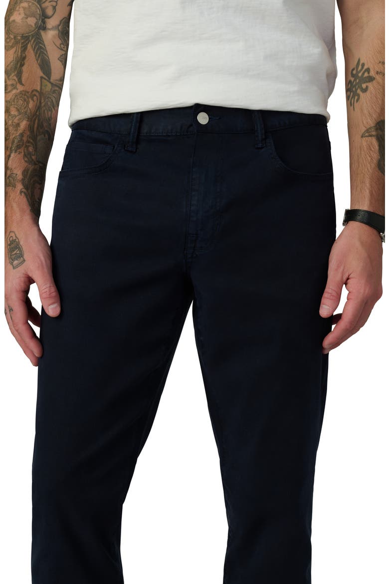 The Asher Slim Fit Five-Pocket Twill Pants, Alternate, color, NIGHT SKY
