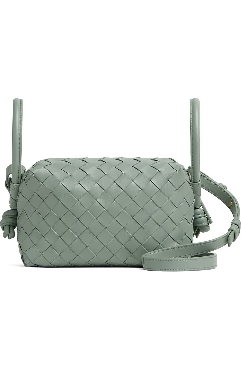 Bottega Veneta Small Loop Intrecciato Leather Crossbody Bag, Alternate, color,