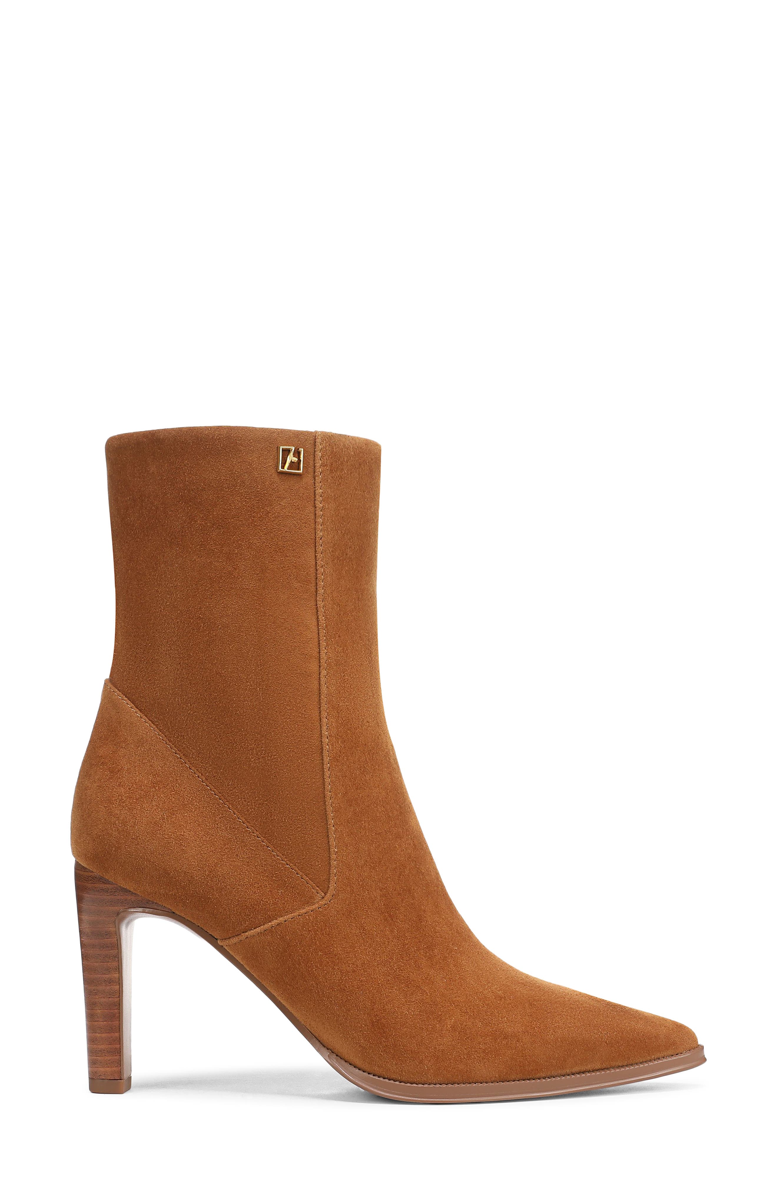 Appia Bootie, Alternate, color, SADDLE BROWN