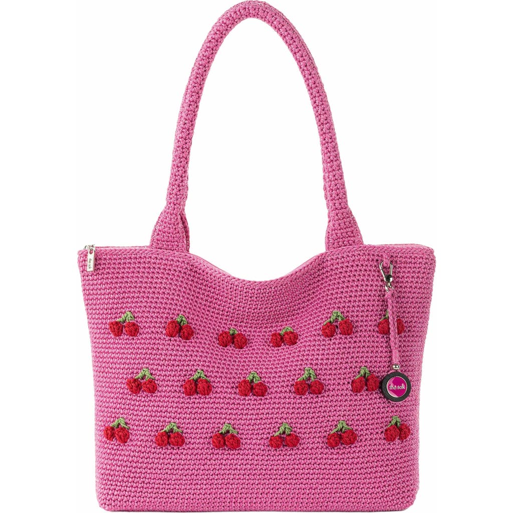 The Sak Crafted Classics Carryall Bag In Pink