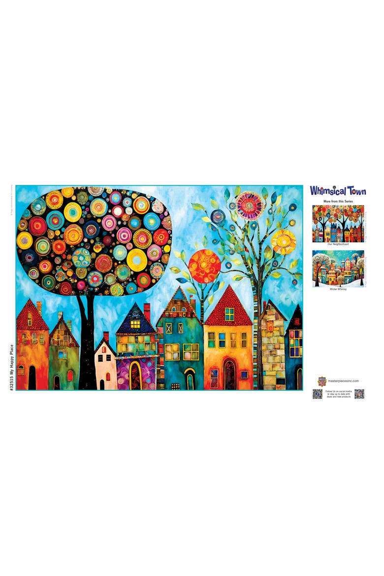 My Happy Place 500 Piece Jigsaw Puzzle, Alternate, color, Multicolor