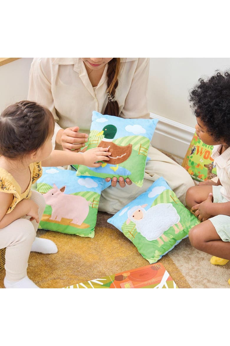 Farm Animal Pillows - Set of 5, Alternate, color, Multicolored
