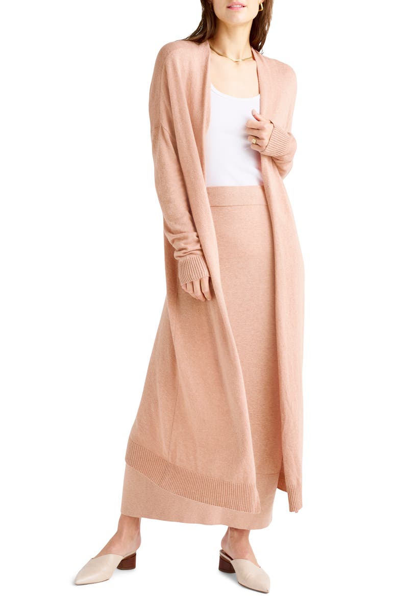 Splendid Eileen Longline Cardigan, Main, color, 