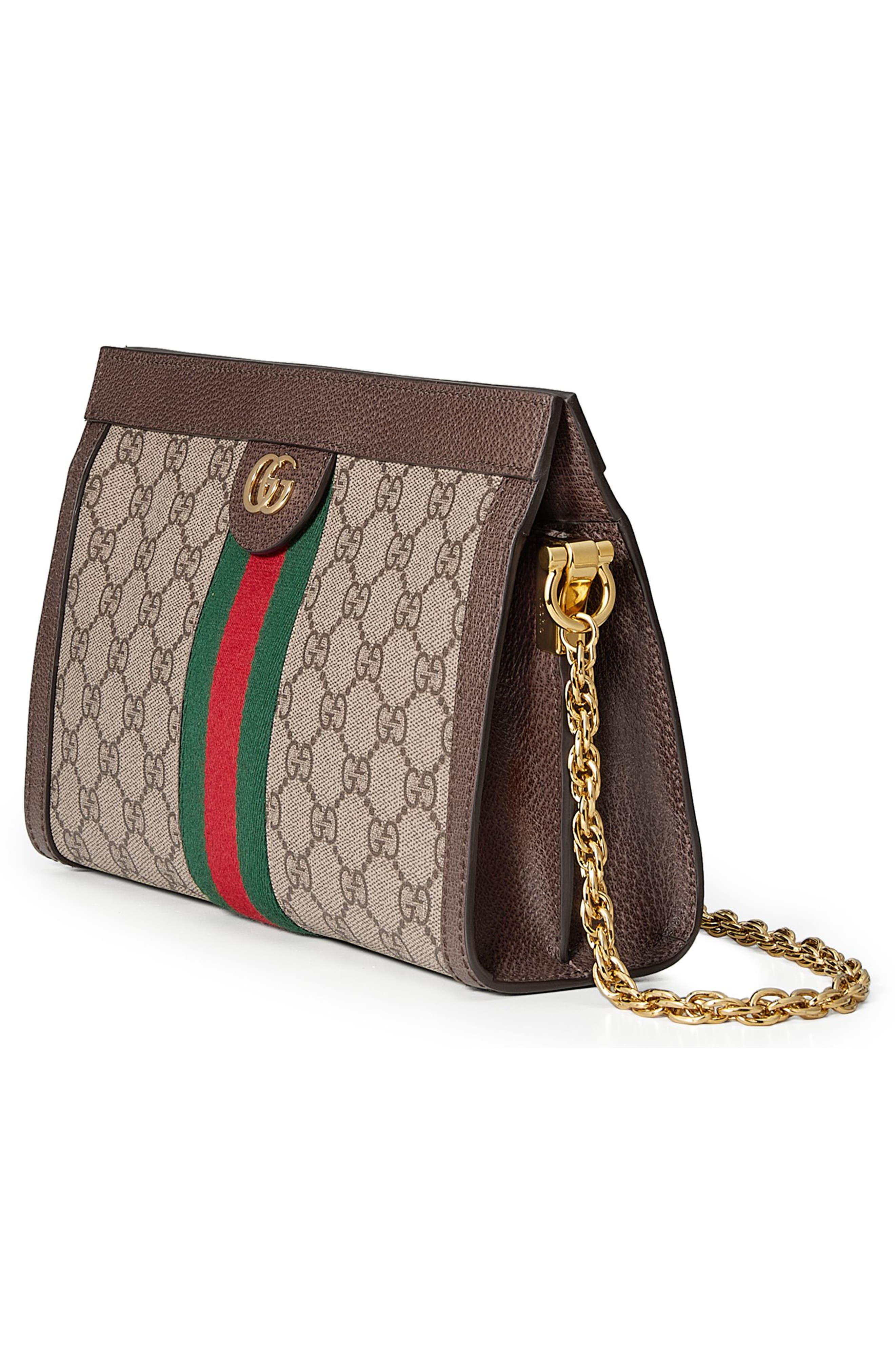 Gucci Small GG Supreme Shoulder Bag, Alternate, color, 