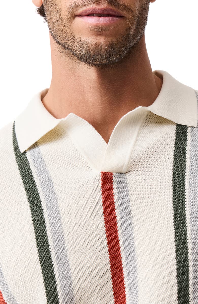 Rodd & Gunn Royce Hill Johnny Collar Polo, Alternate, color, Coconut