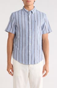 Original Penguin Stripe Cotton Button-Up Shirt