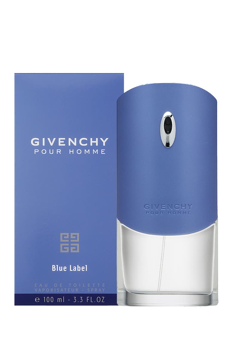 Pour Homme Blue Label Eau de Toilette Spray - 3.3 fl. oz., Main, color, NO COLOR