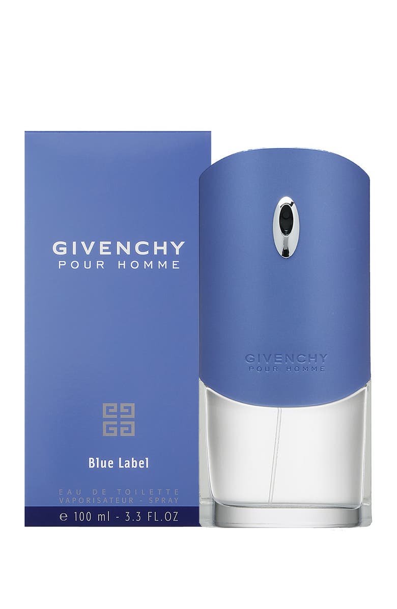 Givenchy Pour Homme Blue Label Eau de Toilette Spray - 3.3 fl. oz., Main, color,