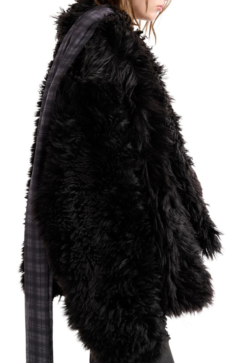 Genuine Shearling Jacket, Alternate, color, SHEARLING SABLE