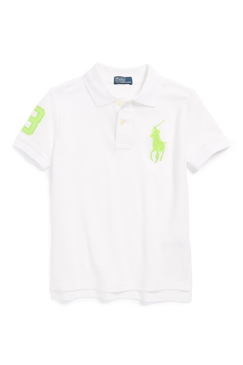 Mesh Polo, Main, color, WHITE