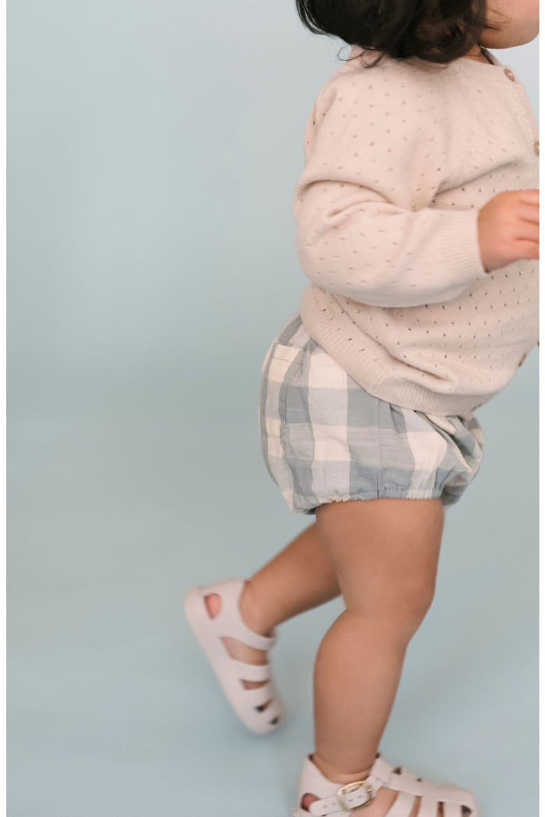 Check Organic Cotton Bloomers, Alternate, color, POND