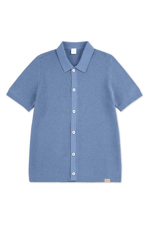 Kids' Button-Up Swolo Polo Sweater (Little Kid & Big Kid)