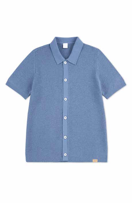 Kids' Swolo Button-Up Sweater Polo