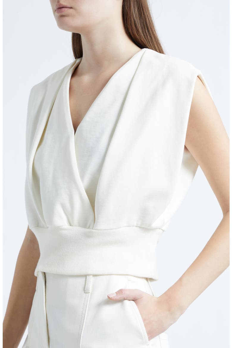 Draped Sleeveless Top, Alternate, color, TOFU