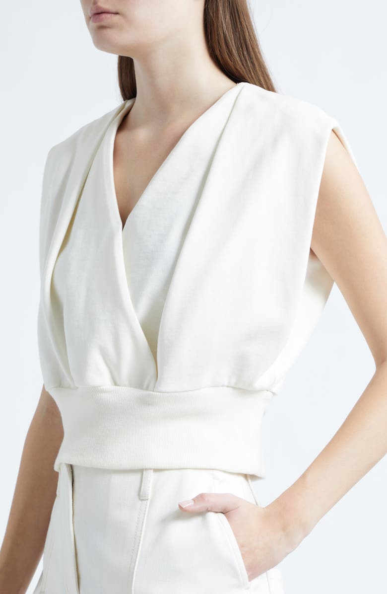3.1 Phillip Lim Surplice Sleeveless Top, Alternate, color, Tofu