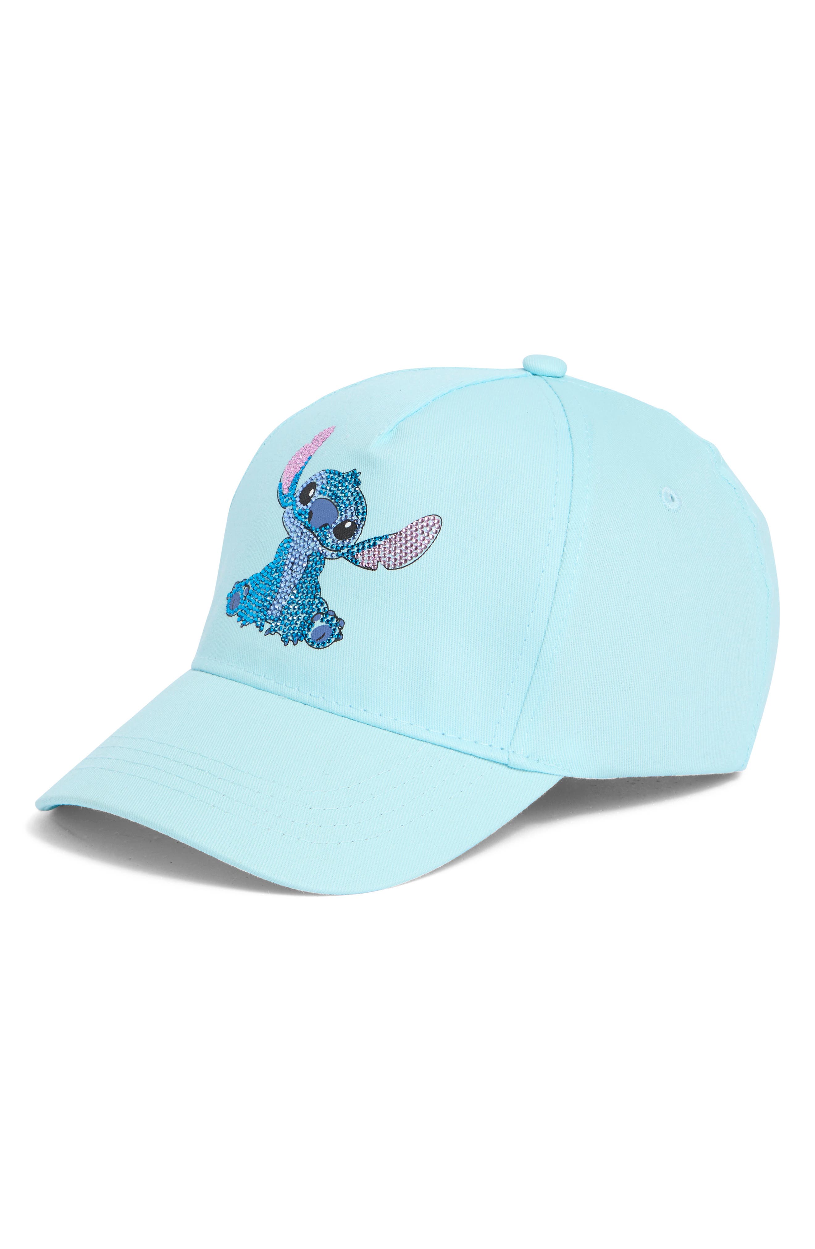 USPA ACCESSORIES Kids' x Disney Stitch Rhinestone Baseball Cap