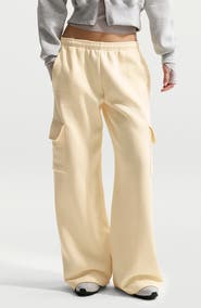 Nike Sportswear Phoenix Fleece Wide Leg Cargo Sweatpants