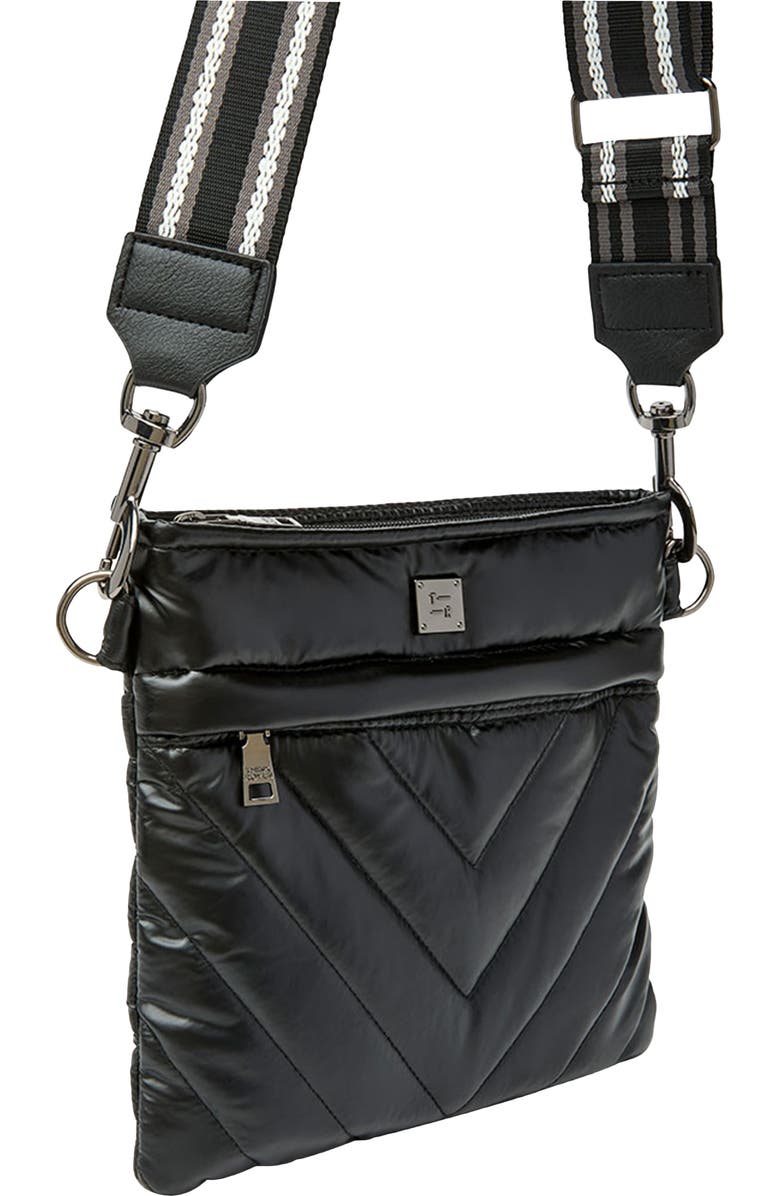 THINK ROYLN Sidewalk Crossbody Bag, Alternate, color, Pearl Black