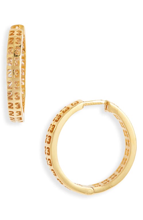 KING ME Custom Jewelry 23 18K Gold Vermeil Huggie Hoop Earrings at Nordstrom