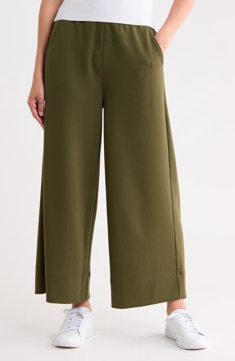 Scuba Wide Leg Pants